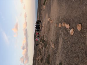Grupp springer under träningsresa till Fuerteventura